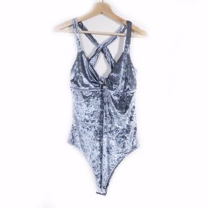 AERIE velvet body suit